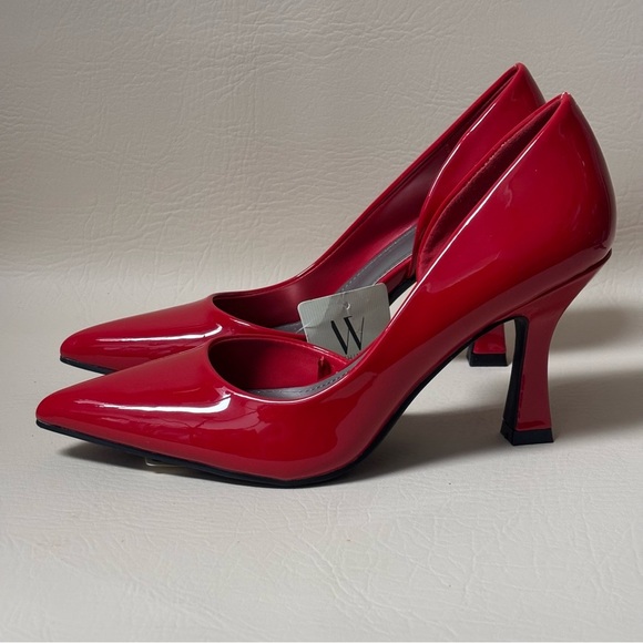 Worthington Womens Lucien
Pointed Toe Stiletto Heel Pumps RED
Size 6.5 - Picture 8 of 12